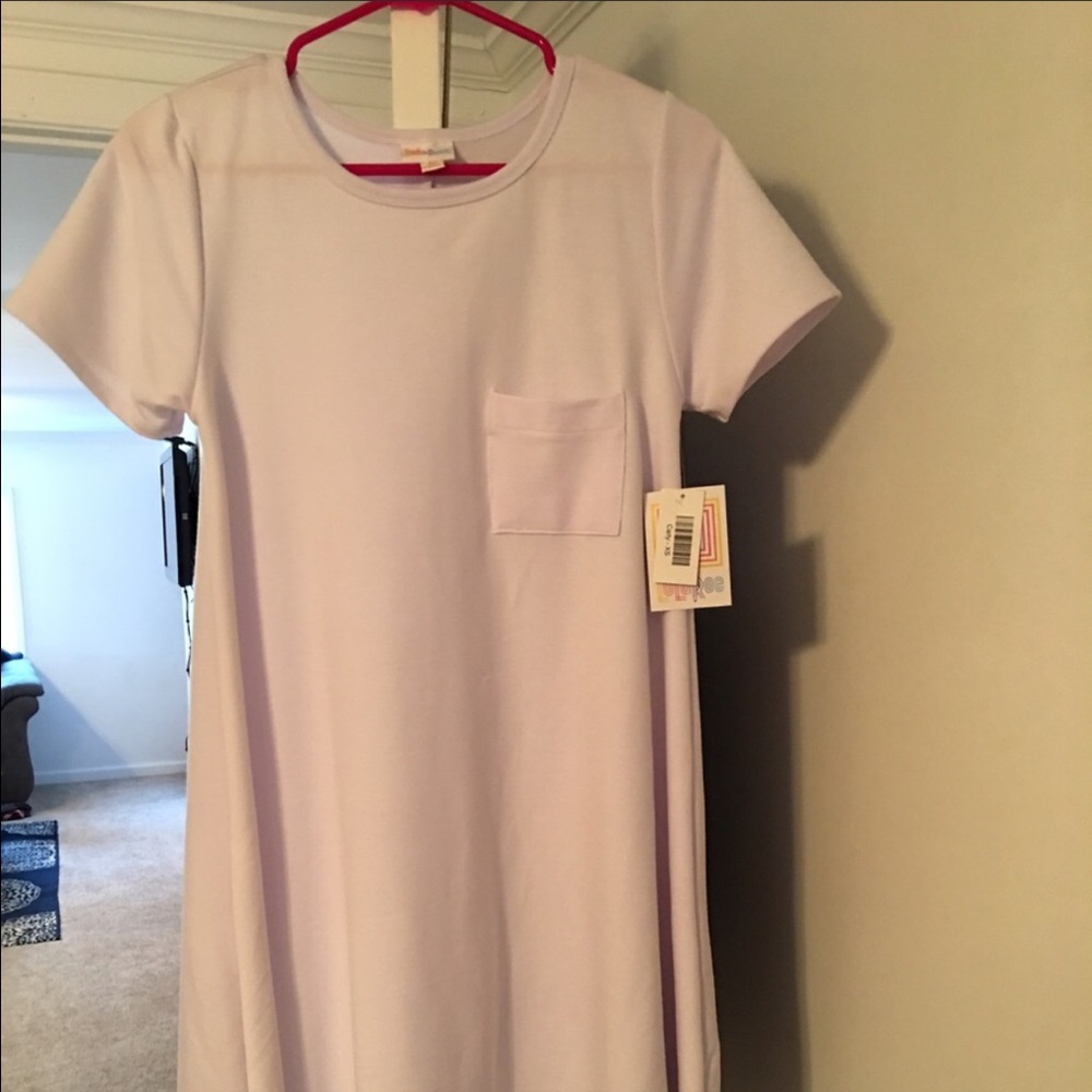 Lularoe XS white carly