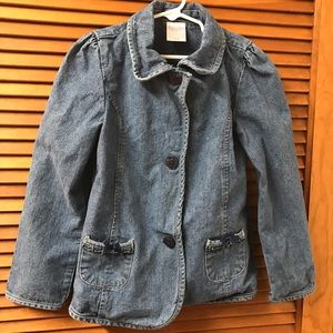 Tough Skins ( for sweet girls ) Denim Jean Jacket