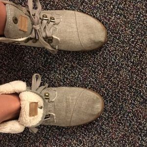 Tom furry boot shoes