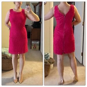 Pink Adrianna Papell Sleeveless Dress