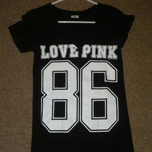 Victoria secret pink tee shirt
