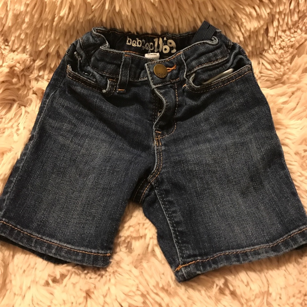 Baby Gap Bermuda Jean Shorts