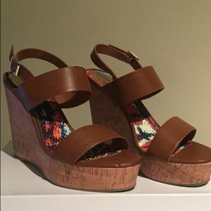Brown Madden Girl Wedges