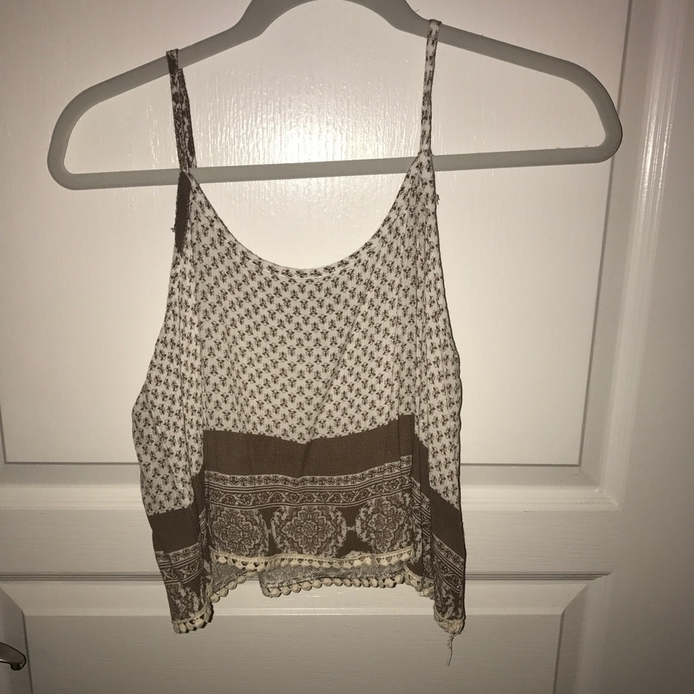 Crop tank top