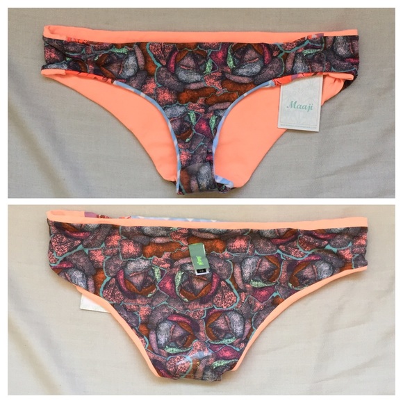 NWT Maaji reversible bikini bottoms - S - Picture 3 of 4