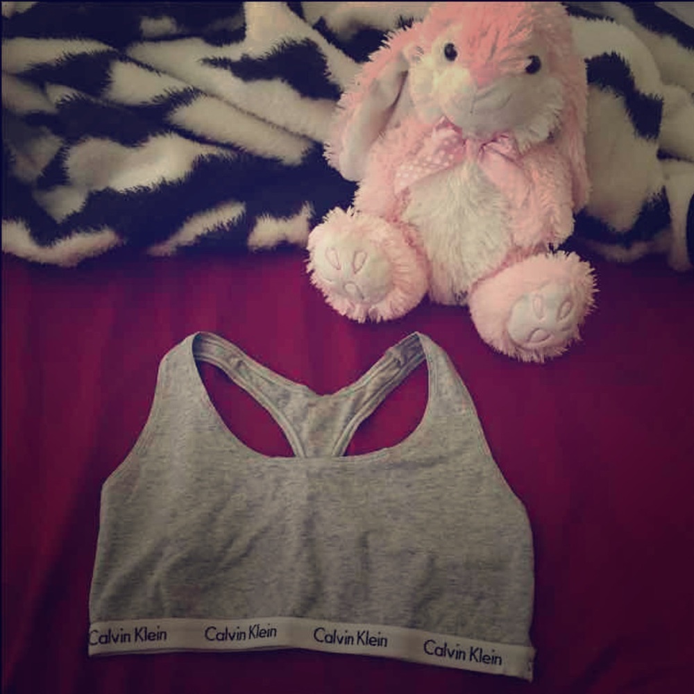 Authentic Gray Calvin Klein Bralette 💕