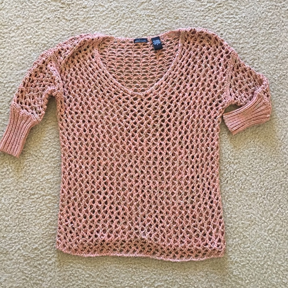 Chunky Knit Sweater.