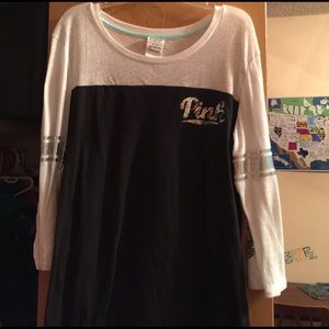 VS pink sequin shirt