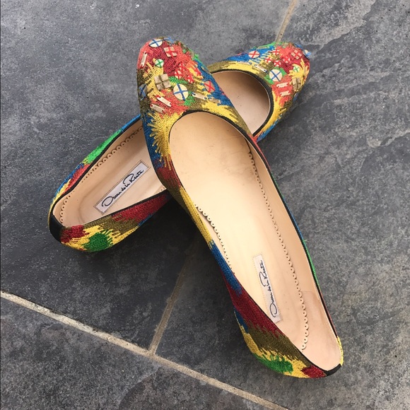Oscar De La Renta flats - Picture 1 of 3