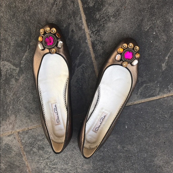 Oscar De La Renta flats - Picture 3 of 3