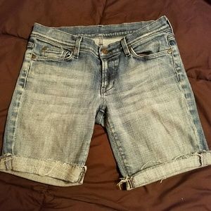 7 for All Mankind jean shorts