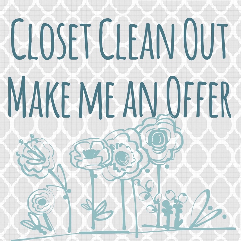Cleaning out my closet! Make me an offer!