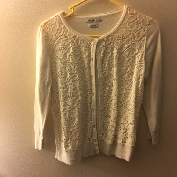 Van Heusen Lace Cardigan - Picture 1 of 2
