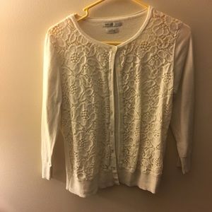 Van Heusen Lace Cardigan