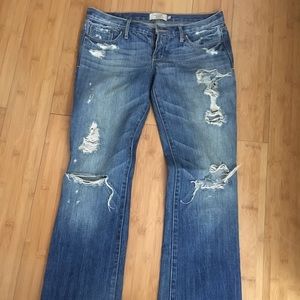 Boyfriend biggie jeans- Abercrombie and Fitch