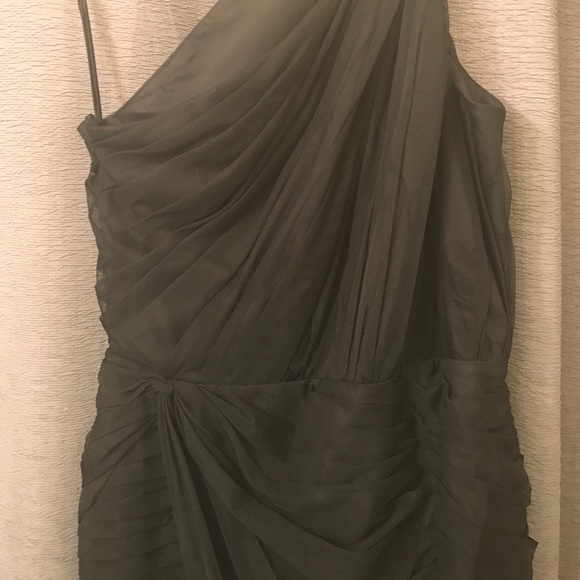 Armani Exchange black one shoulder dress - Picture 3 of 4