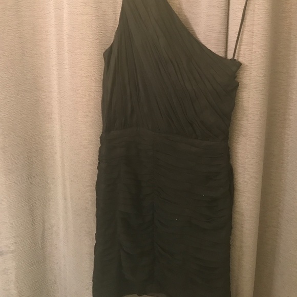 Armani Exchange black one shoulder dress - Picture 4 of 4