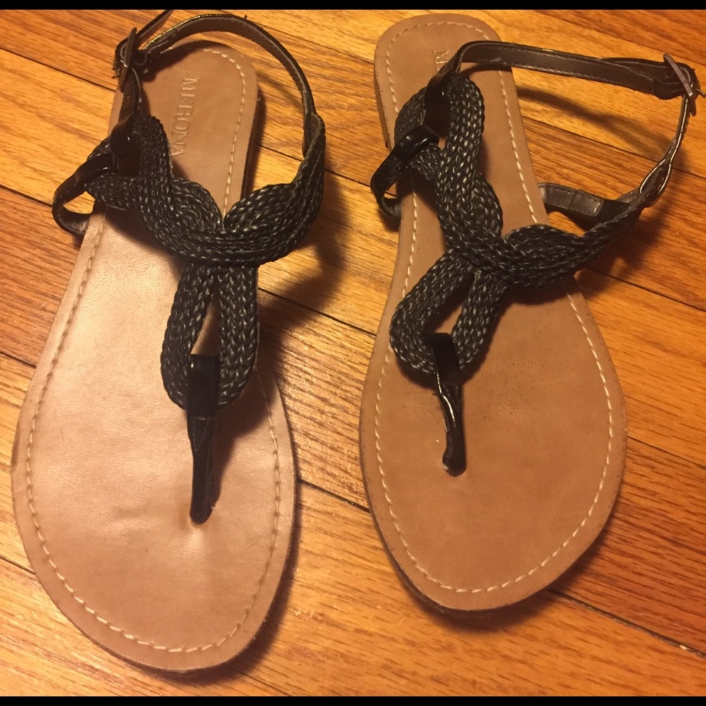Black sandals