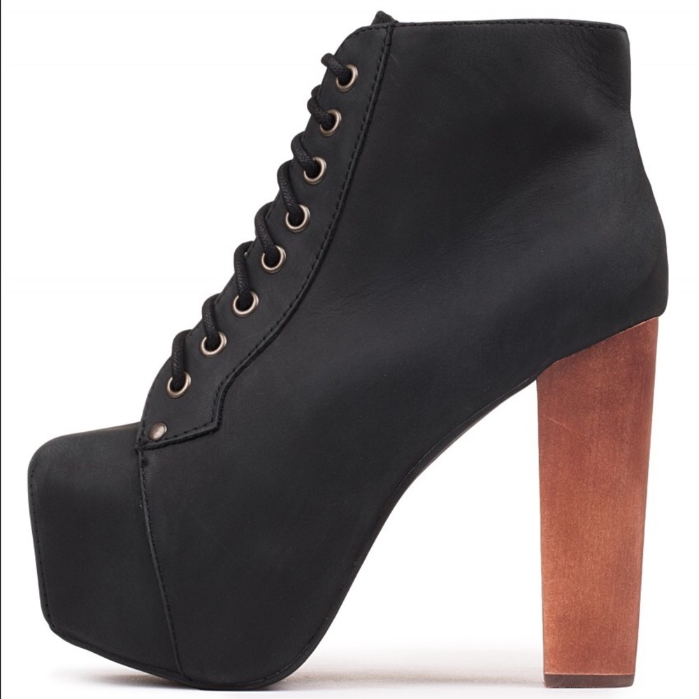 Jeffrey Campbell Black Lita Boot