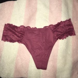 Maroon VS PINK Extra Low Rise Thong