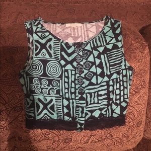 Crop top size small