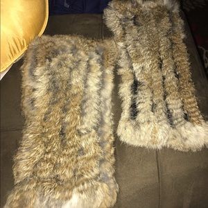 Rabbit Fur Boot / Shoe Toppers