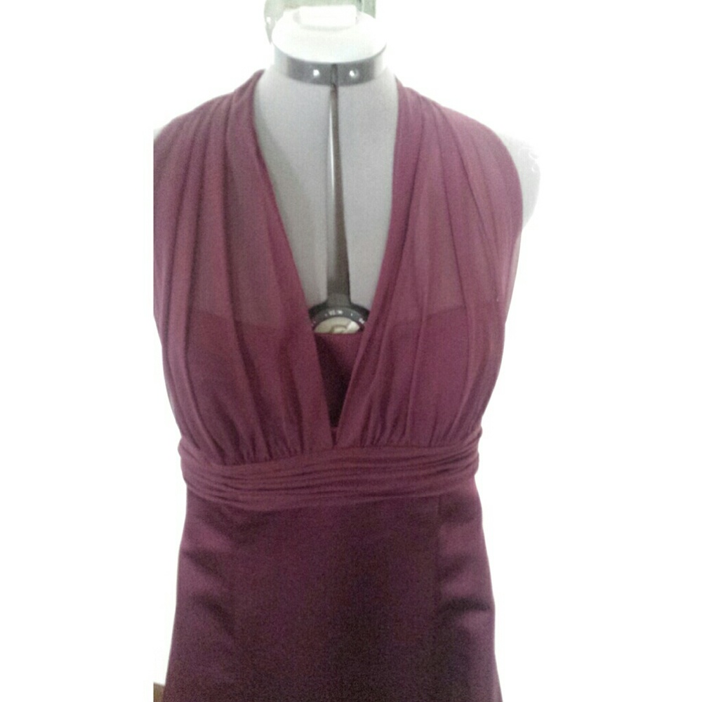 David's Bridal bridesmaid dress