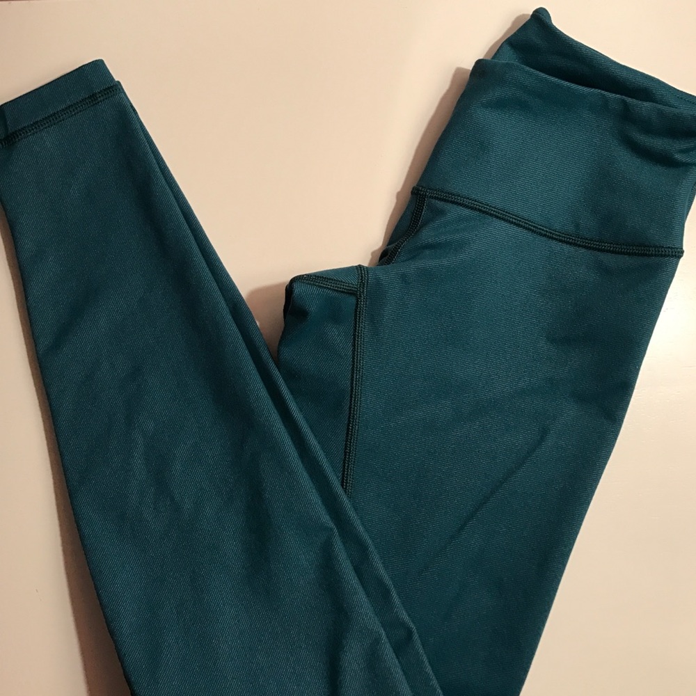 Lululemon green full length leggings