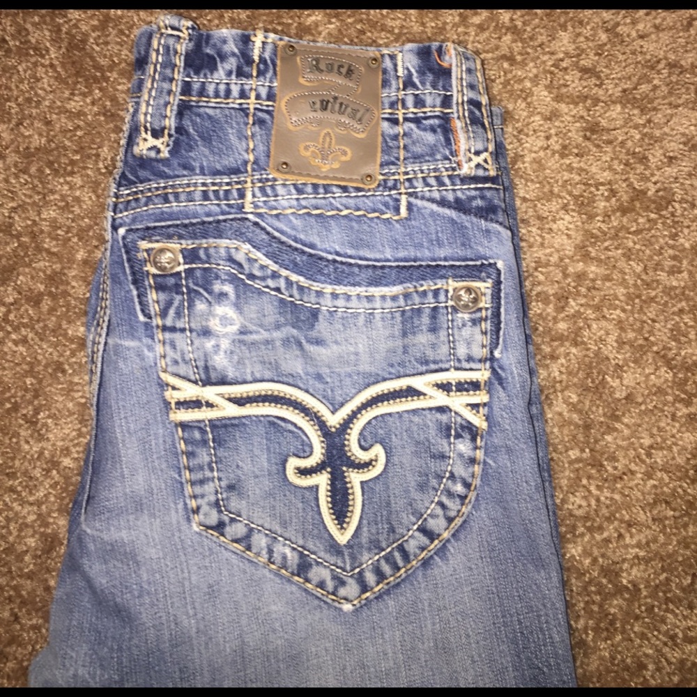 Men's Rock Revival Jeans