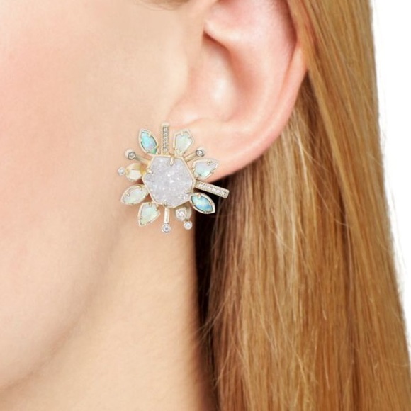 Stunning Kendra Scott Ophelia earrings "Haven" - Picture 3 of 4