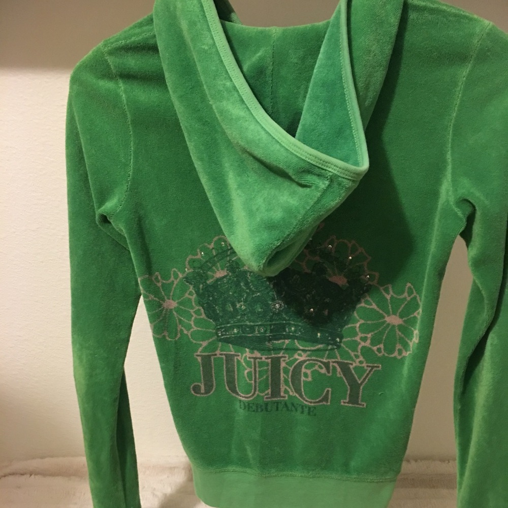 Juicy Couture Terry Jacket Size Small