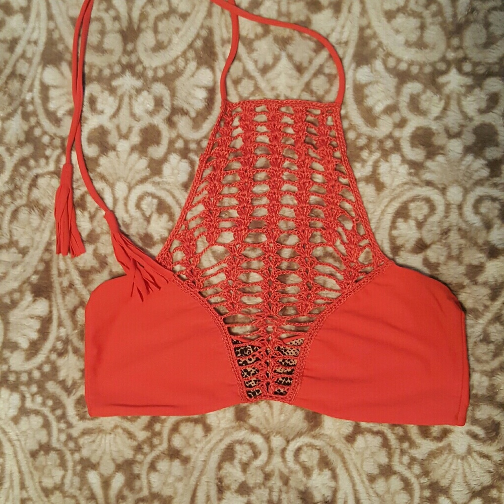 ❎SOLD❎Acacia Panama top Hibiscus