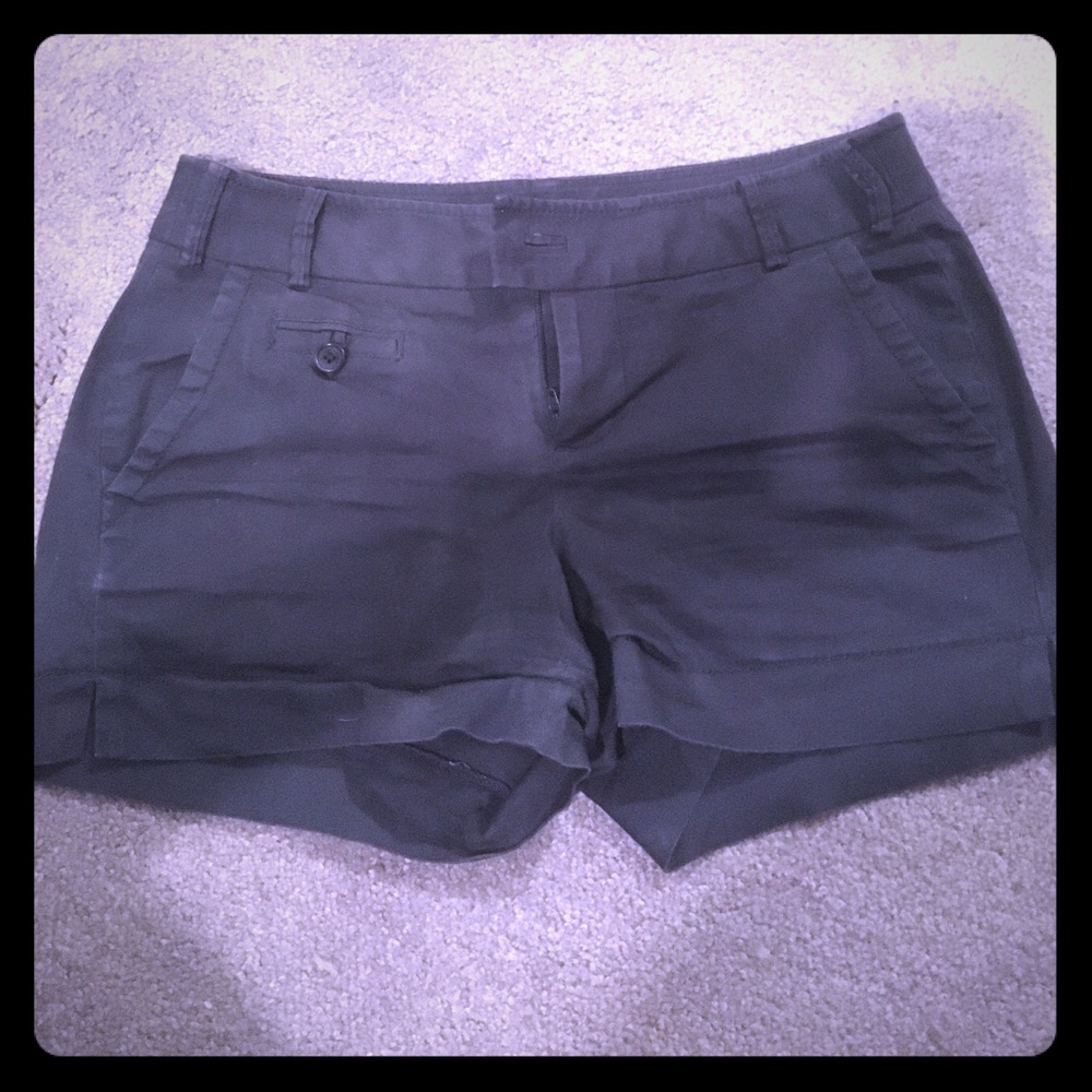 Navy women's shorts