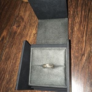 David Yurman X Collection Ring w/ diamonds