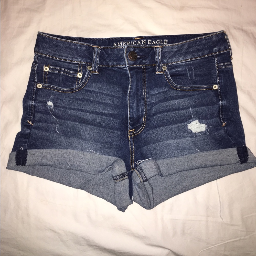 American eagle high rise shorts