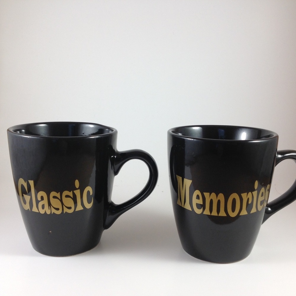 One Set (2) Hot Beverage Mugs