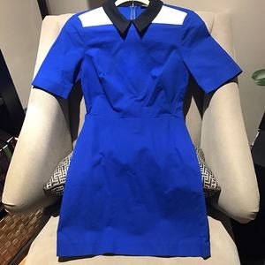Sz 0 royal blue Kate Spade Saturday dress
