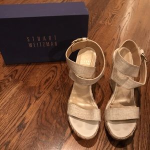 Stuart Weitzman X Ray Wedge Espadrilles