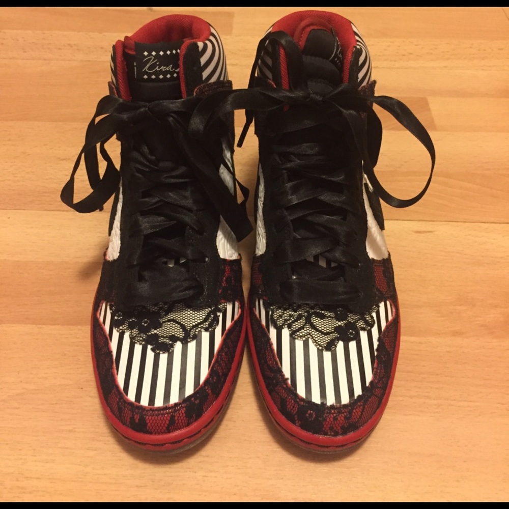 Kira Smith Nike Sky Hi Dunks