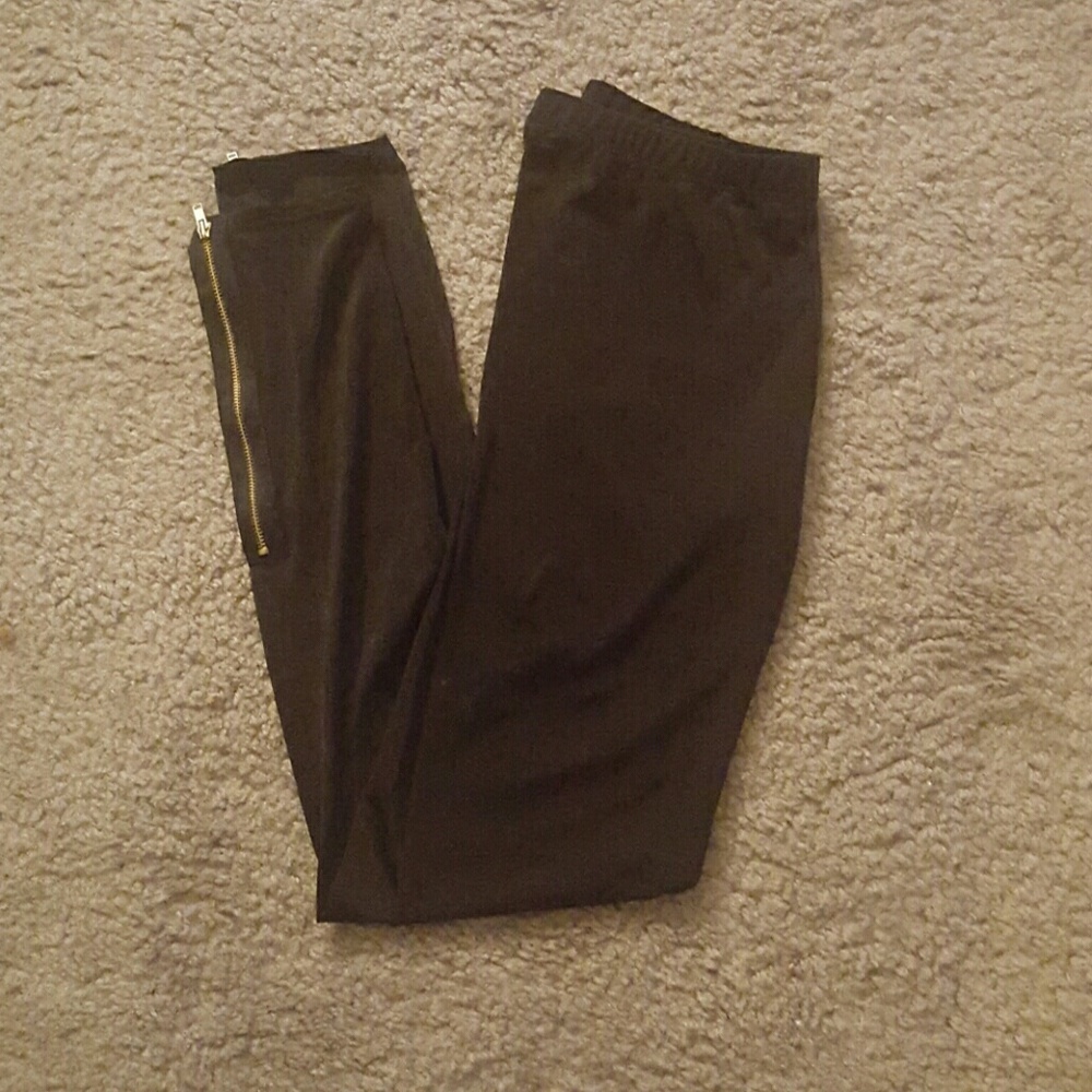 Zipper Leggings