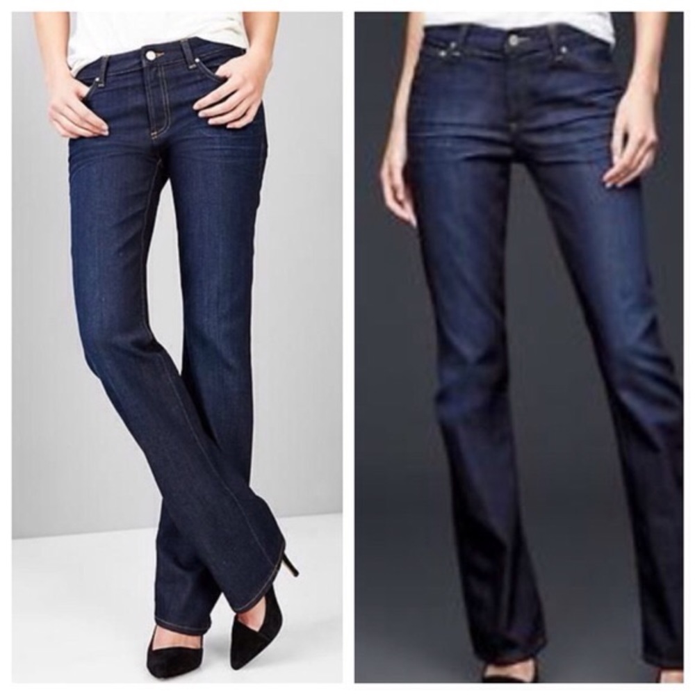 GAP 1969 Perfect Boot jeans, 28 short, EUC