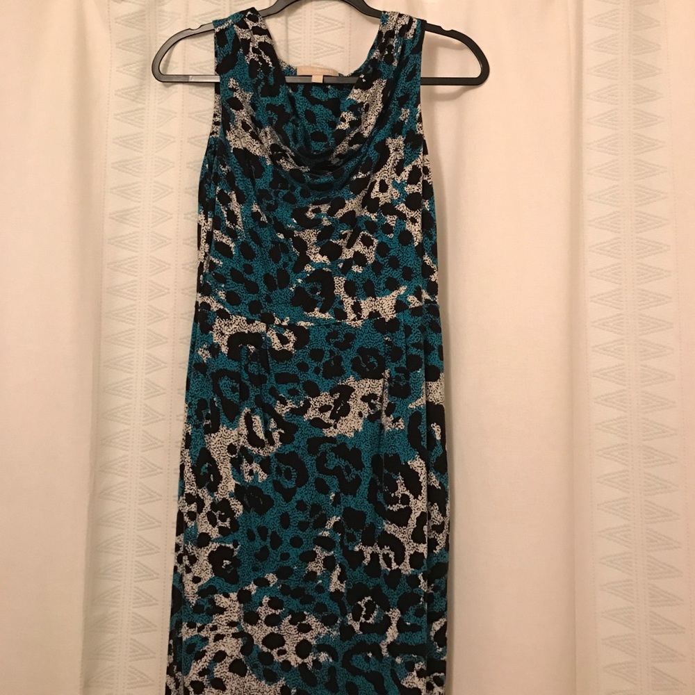 Banana Republic Patterned Stretch Dress Size S