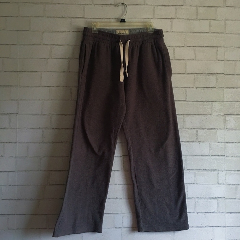 Old Navy Men's Grey Fleece Sweat Pants