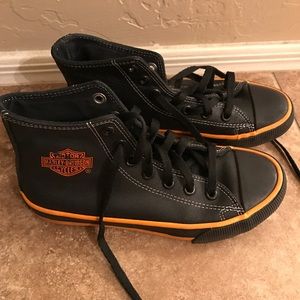 Harley Davidson high top sneakers