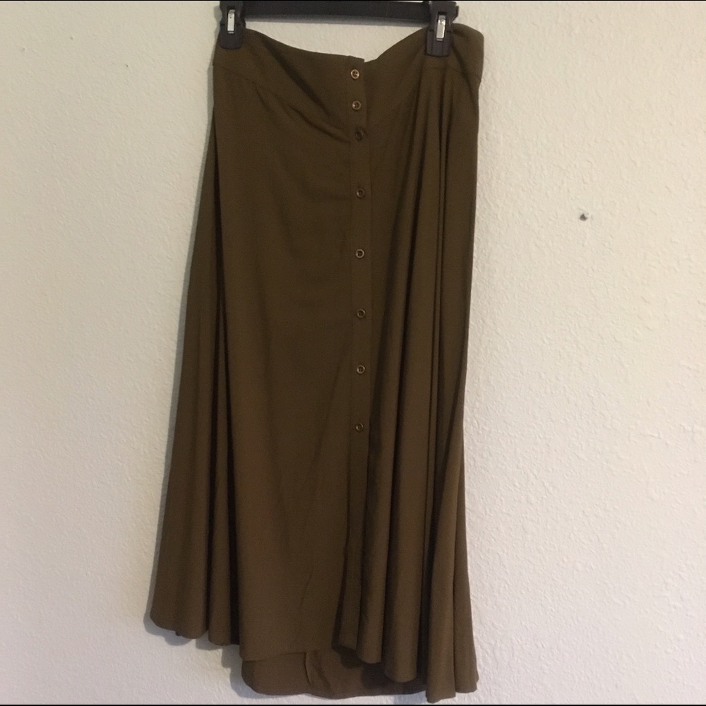 Olive green skirt new with tags