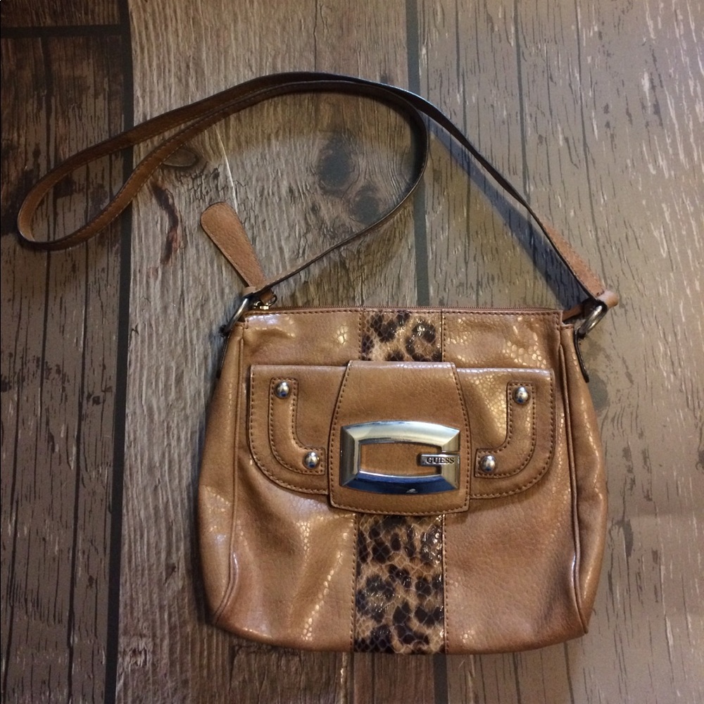 Guess Purse with Animal Print