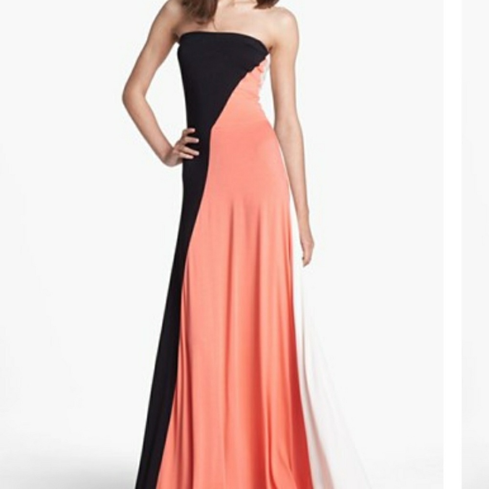 Felicity and coco strapless maxi dress