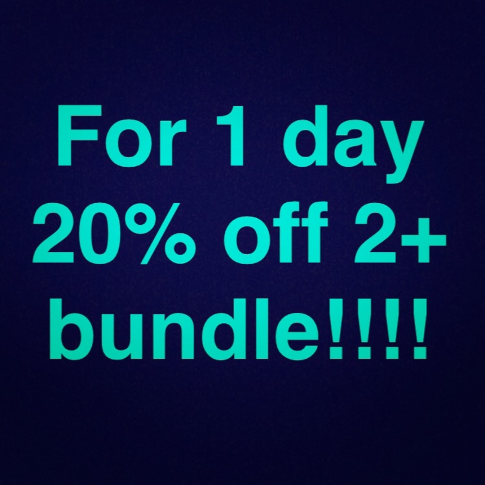 BUNDLE AND SAVE‼️