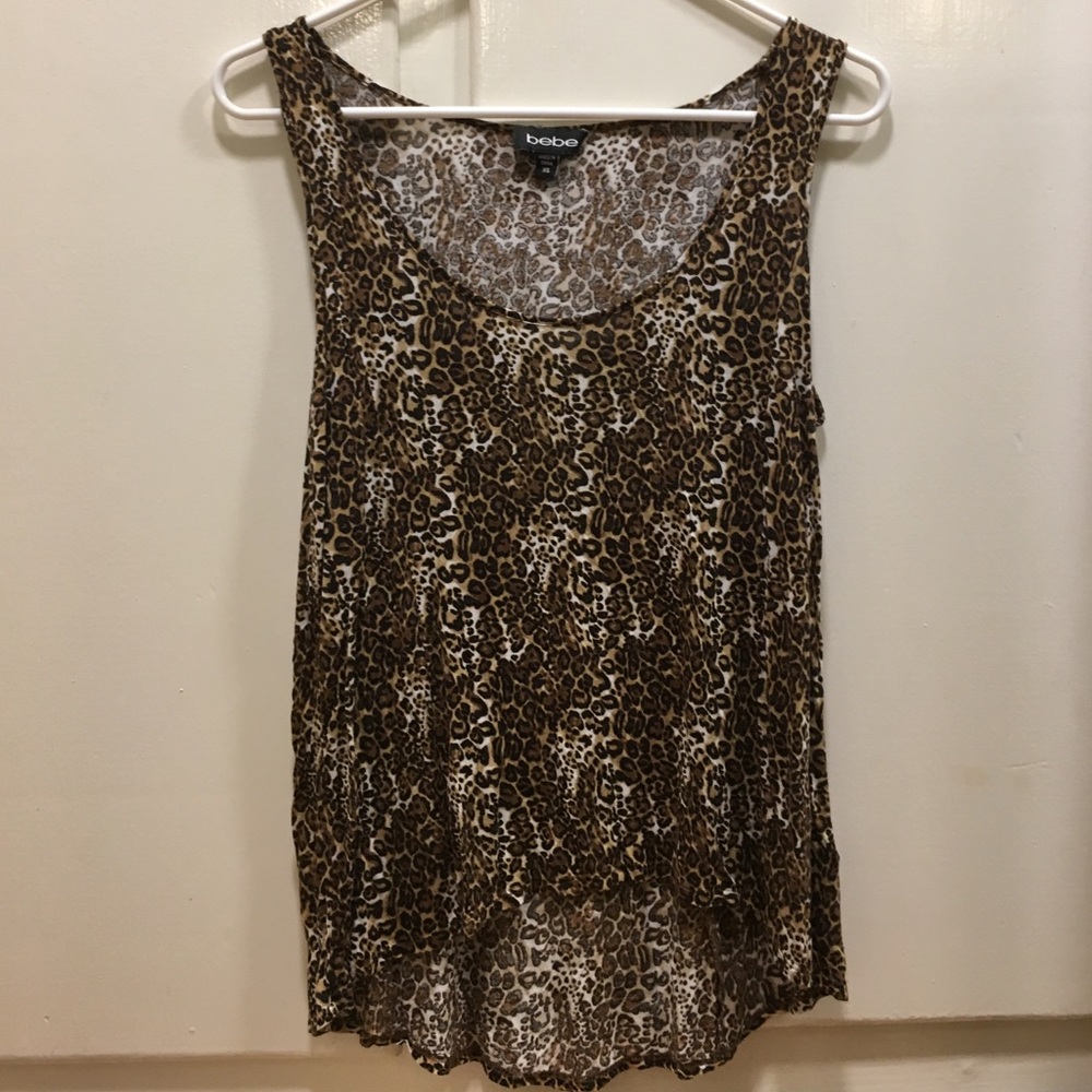 Cute animal print tank