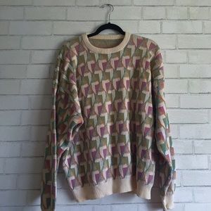 VINTAGE Patterned Sweater